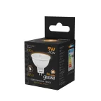 Лампа светодиодная LED 9 Вт 830 лм 3000К софит MR16 теплый GU5.3 AC 220В Black Gauss