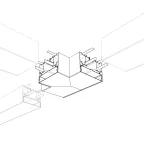 Подвес жесткий ART-APRIORI-ROD-E-L400 (BK) (Arlight, IP20 Металл, 3 года)