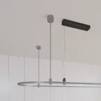 Потолочный короб ART-APRIORI-POWER-BOX-UP-L1500 (BK) (Arlight, IP20 Металл, 3 года)