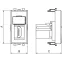 Avanti HDMI розетка ''Белое облако'' модульная, тип А-А, 1 модульная