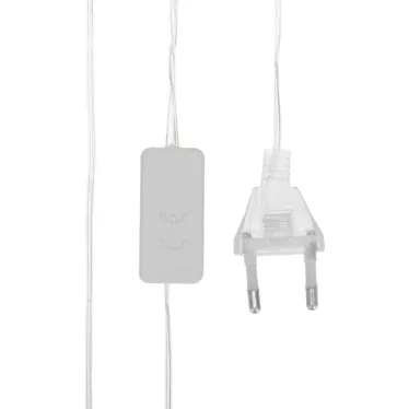 Гирлянда светодиодная Шарики 5м, 20LED, IP20, прозрачный провод, свечение мульти (RG/RB), мигание, 230В