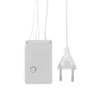 Гирлянда светодиодная Шарики 5м 20LED IP20 прозрачный провод свечение мульти RG/RB контроллер 8 режимов 230В