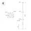 Опора освещения фланцевая OXOR-OT3-D108-L4000 (BK) (ARL, Сталь)
