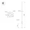 Опора освещения фланцевая OXOR-OT1-D108-L3000 (BK) (ARL, Сталь)