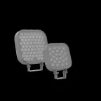 Светильник светодиодный Frieze 2.0 M 90 Вт 4000 К IP66 RAL7045 серый 15град