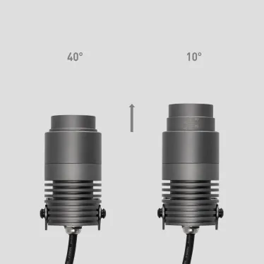 Светильник светодиодный ALT-RAY-ZOOM-R52-8W Warm3000 (DG, 10-40 deg, 230V) (ARL, IP67 Металл, 3 года)