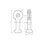 Серьга СРС-7-16
