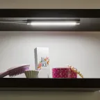 Светильник светодиодный для мебели ULI-F46-5W/2700-6000K/DIM SENSOR IP20 SILVER 300*30*11,5мм 400Lm