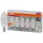 Лампа светодиодная LED 7 Вт E14 6500К 560Лм свеча 220 В (замена 60Вт) OSRAM упак 5 шт