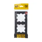 BRITE Рамка 2 поста РУ-2-БрГ графит