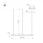 Светильник светодиодный SP-DIAMOND-R1250-80W Warm3000 (WH, 45 deg, 230V, TRIAC) (ARL, IP54 Металл, 3 года)