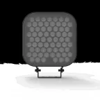 Светильник светодиодный Frieze 2.0 M 75 Вт 5000 К IP66 RAL9005 черный 10x60град DALI