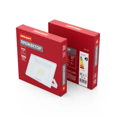 Прожектор светодиодный СДО 100Вт 8000Лм 6500K белый