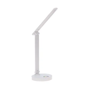 Светильник настольный с RGB-ночником LED 12Вт белый с диммером