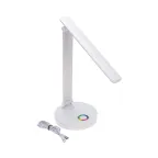 Светильник настольный с RGB-ночником LED 12Вт белый с диммером