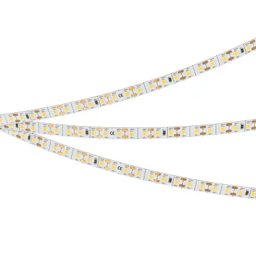 Лента светодиодная FC-A120-8mm 24V Warm3000-CX1 (10 W/m, IP20, 5m) (ARL, резка 1 светодиод, 120 LED/m)