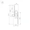 Профиль PLINTUS-FANTOM-BENT-H20-SIDE-2000 WHITE (ARL, алюминий)