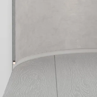 Профиль PLINTUS-FANTOM-BENT-H20-SIDE-2000 WHITE (ARL, алюминий)