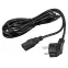 Кабель питания СЕЕ 7/7 (Schuko) - IEC 320 C13 3x0,75 мм2, длина 3м, угловая вилка