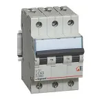 Выключатель автоматический трехполюсный TX3 6000 16A C 6кА | 404056 | Legrand