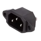 Гнездо сетевое на корпус ("папа" контакт)