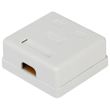 Розетка компьютерная RJ-45 категория 5е неэкранированная 2-порта упаковка 30 шт
