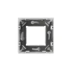 Панель лицевая 80х80 для модуля Mosaic, металлический суппорт