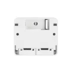 Корпус настенной розетки под 2 модуля Keystone Jack белый