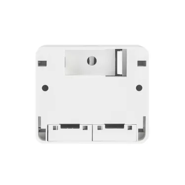 Корпус настенной розетки под 2 модуля Keystone Jack белый