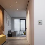 Сенсорная панель INTELLIGENT ARLIGHT SMART-DALI-301-11-1G-4SC-DIM-IN Black (BUS/24V, Touch, 2.4G) (IARL, IP20, Стекло, 5 лет)