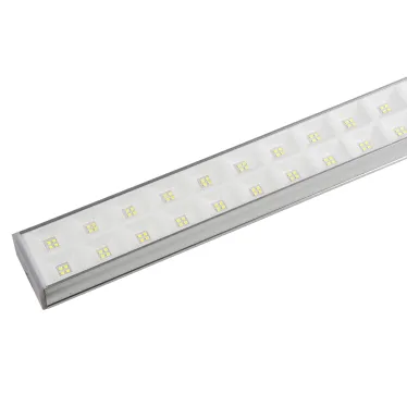 Светильник светодиодный ULO-FL120C-100W/4000K/K SILVER LINKABLE накладной соединяемый Белый свет (4000K) Корпус серебристый Угол 120 градусов ТМ