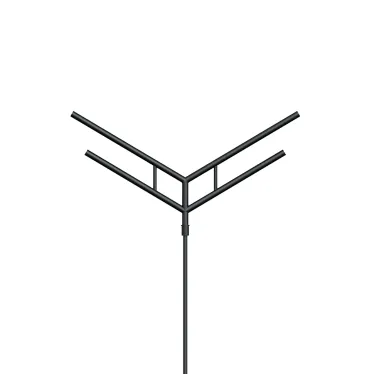 Кронштейн OXOR-SY4-3000x76-L1300 BLACK (Arlight, Сталь)