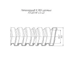 Металлорукав в ПВХ изоляции Р3-ЦП-НГ-LS-22 с/з (50м/уп)