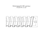 Металлорукав в ПВХ изоляции Р3-ЦП-НГ-LS-20 с/з (50м/уп)