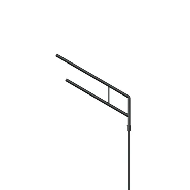 Кронштейн OXOR-SG2-1300x108-L1500 BLACK (Arlight, Сталь)