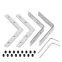 Соединитель профиля LINE-6070-L120 Set (ARL, Сталь)