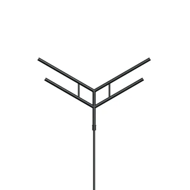 Кронштейн OXOR-SY4-3000x76-L1500 BLACK (ARL, Сталь)