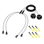 Подвес LINE-6070 2x4m Set BLACK (Pad 9x2mm) (ARL, Металл)