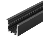 Профиль LINIA49-F-M-3000 BLACK (ARL, Алюминий)