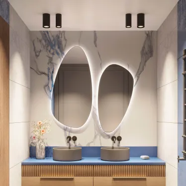 Светильник светодиодный SP-SALT-R75-15W Warm3000 (BK, 40 deg, 230V) (ARL, IP54 Металл, 5 лет)