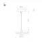 Светильник светодиодный SP-KOTARO-R350-12W Warm3000 (BK-CF, 36 deg, 230V, TRIAC) (ARL, IP20)
