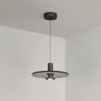 Светильник светодиодный SP-KOTARO-R350-12W Warm2700 (BK-GR, 36 deg, 230V, TRIAC) (ARL, IP20)