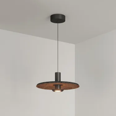 Светильник светодиодный SP-KOTARO-R350-12W Warm3000 (BK-CF, 36 deg, 230V, TRIAC) (ARL, IP20)