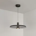 Светильник светодиодный SP-KOTARO-R450-12W Warm3000 (BK-GR, 36 deg, 230V, TRIAC) (ARL, IP20)