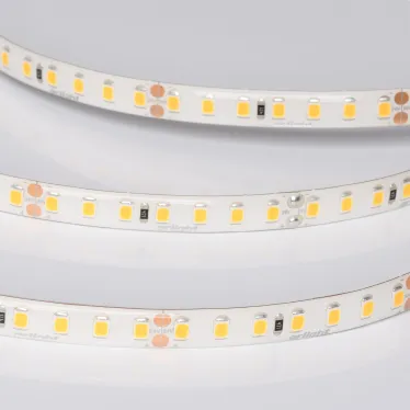 Лента светодиодная герметичная RTW-SE-A140-8mm 24V Warm3000 (5 W/m, IP65, 5m) (ARL, 2 года, 140 LED/m)