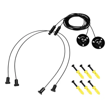 Подвес LINE-6070 2x2m Set BLACK (Pad 9x2mm) (ARL, Металл)