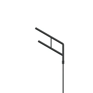 Кронштейн OXOR-SG2-1000x108-L1000 BLACK (ARL, Сталь)