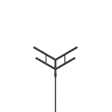Кронштейн OXOR-SY4-1800x76-L1000 BLACK (ARL, Сталь)