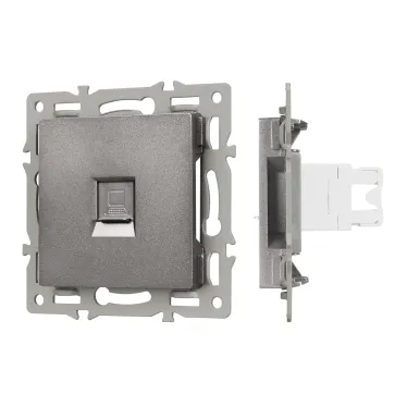 Механизм компьютерной розетки SCT-MPC1-PL-GR RJ-45, CAT6