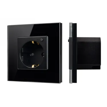 Розетка электрическая с Zigbee управлением SCT-OMALI-EUZB1-PL-BK 240V, 16A, Zigbee